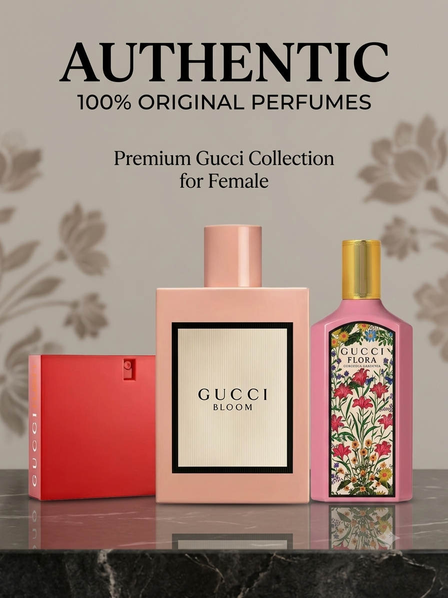 Iconic Gucci Bundle for Female - 3 Perfumes