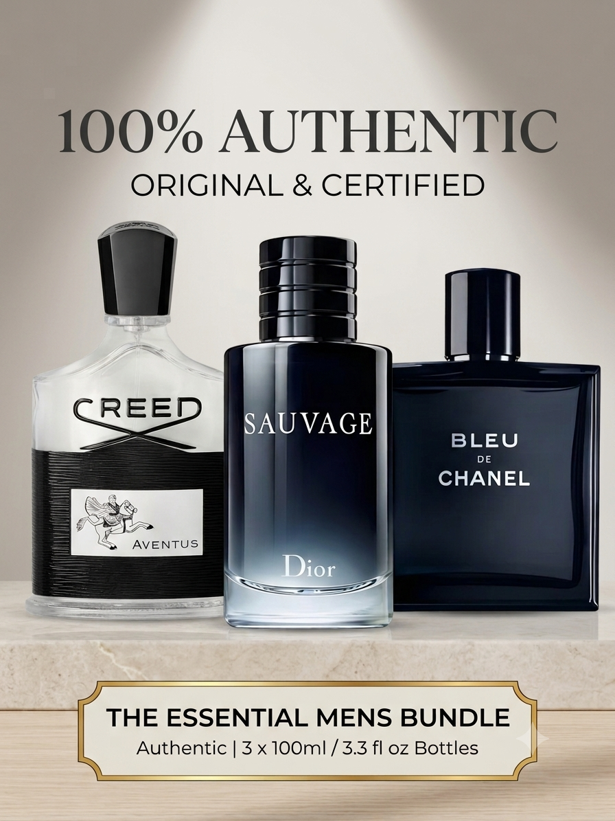 The Essential Mens Bundle | 3 Authentic Perfumes
